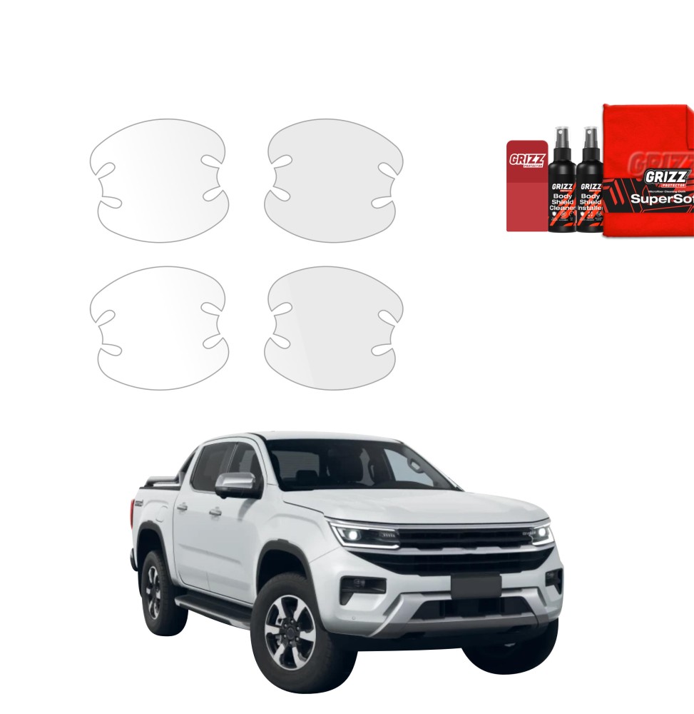 4w1 Folia ochronna pod klamki Grizz do Volkswagen Amarok (2023-2026)