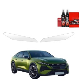 2w1 Folia ochronna na lampy Grizz do Peugeot 408 GT (2026) 