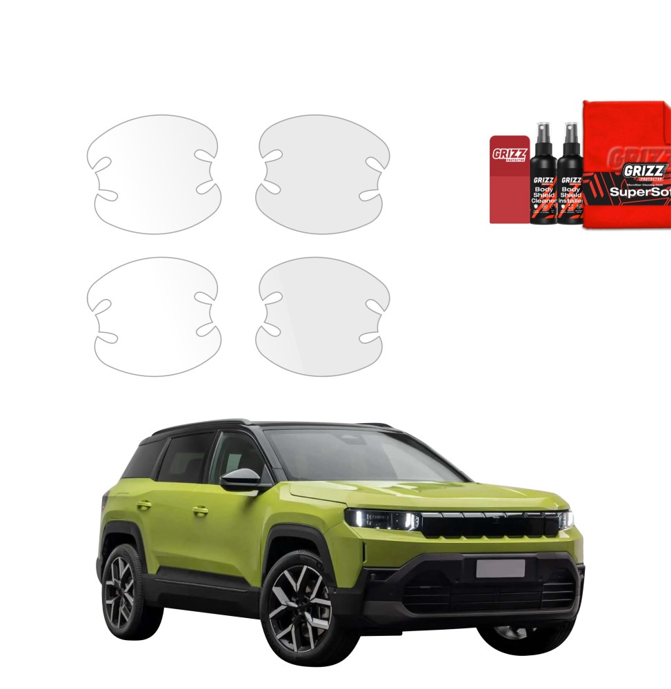 4w1 Folia ochronna pod klamki Grizz do Jeep Compass (2025-2026)