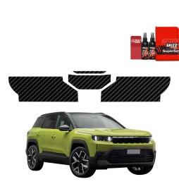 4w1 Folia karbonowa na próg bagażnika do Jeep Compass (2025-2026)