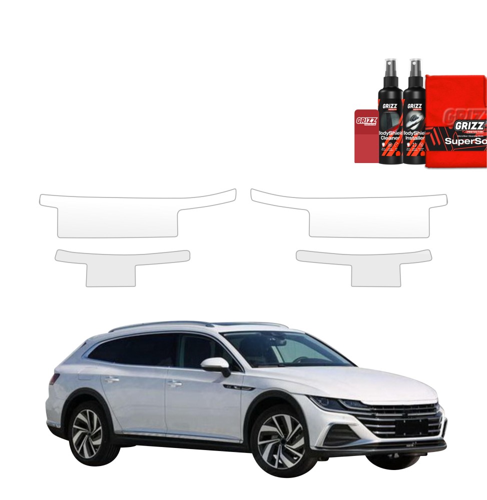 4w1 Folia ochronna na progi Grizz do Volkswagen Arteon Shooting Brake (2019-2025)