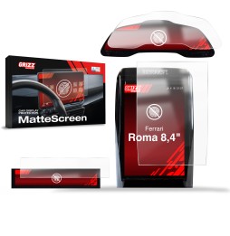 Folia antyodciskowa na ekran Ferrari Roma 8,4" (2020-2026) matowa Grizz 3w1