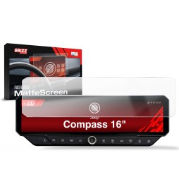 Folia antyodciskowa na ekran Jeep Compass 16" (2026) matowa Grizz