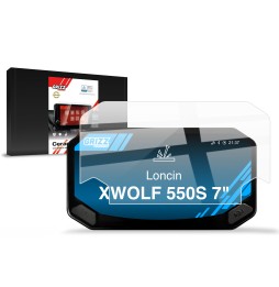 Folia ceramiczna na ekran Loncin XWOLF 550S 5" (2025-2026) Grizz