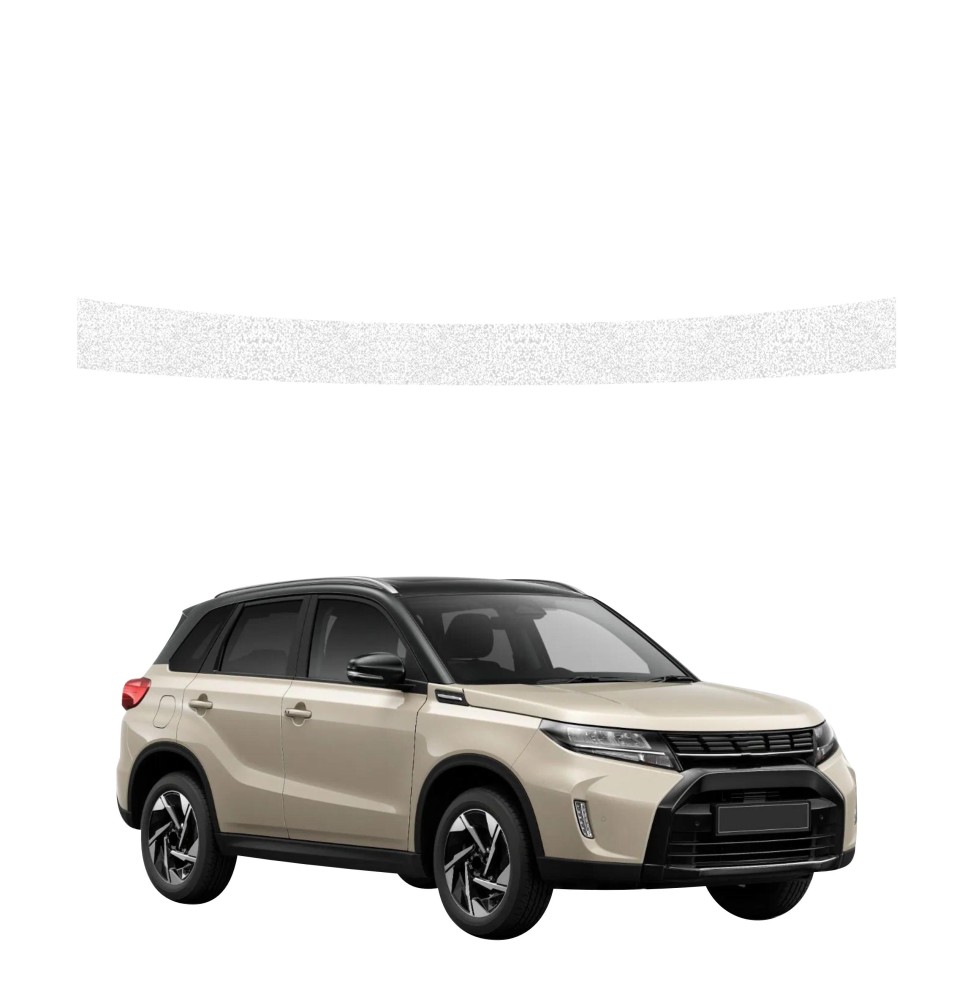 Powłoka techniczna na próg bagażnika do Suzuki Vitara Facelift (2024-2026) GRIZZ HeavyDuty Biała