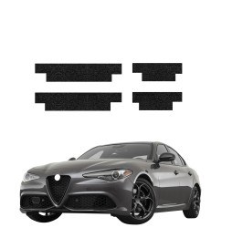 Powłoka techniczna na progi do Alfa Romeo Giulia (2023-2026) GRIZZ 4w1 HeavyDuty Czarna