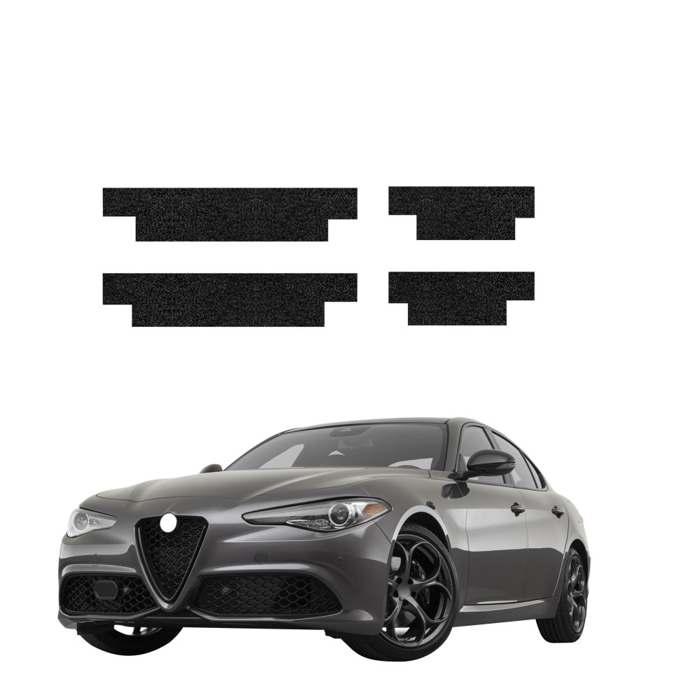 Powłoka techniczna na progi do Alfa Romeo Giulia (2023-2026) GRIZZ 4w1 HeavyDuty Czarna