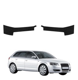 Powłoka techniczna na progi do Audi A3 8P Hatchback 5D (2008-2012) GRIZZ 2w1 HeavyDuty Czarna