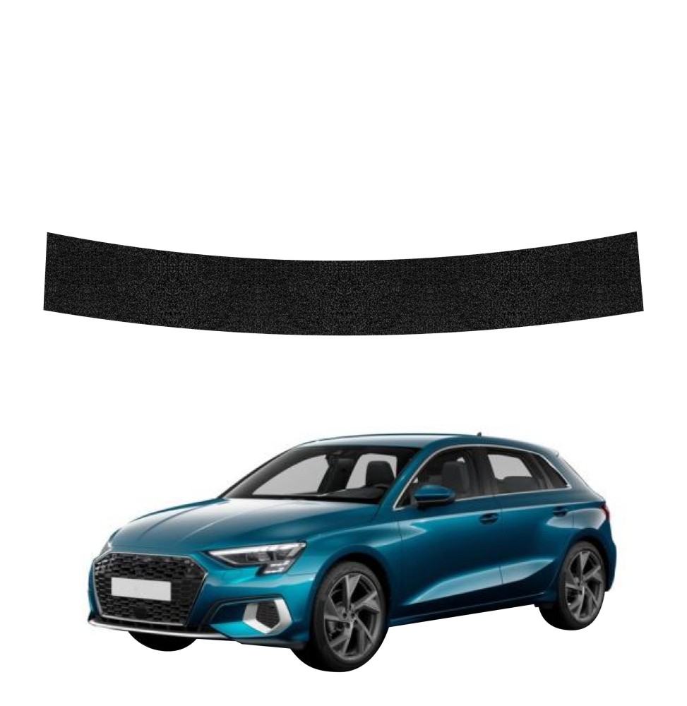 Powłoka techniczna na próg bagażnika do Audi A3 8Y Sportback (2020-2023) GRIZZ HeavyDuty Czarna