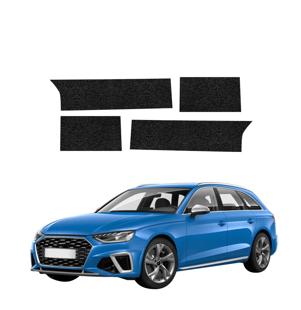 Powłoka techniczna na progi do Audi A4 Avant (2019-2024) GRIZZ 4w1 HeavyDuty Czarna