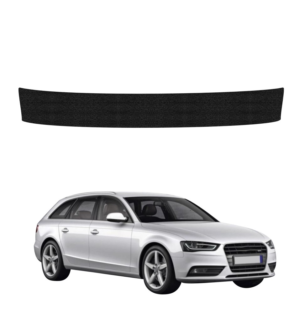 Powłoka techniczna na próg bagażnika do Audi A4 B8 Avant Facelifting (2011-2015) GRIZZ HeavyDuty Czarna