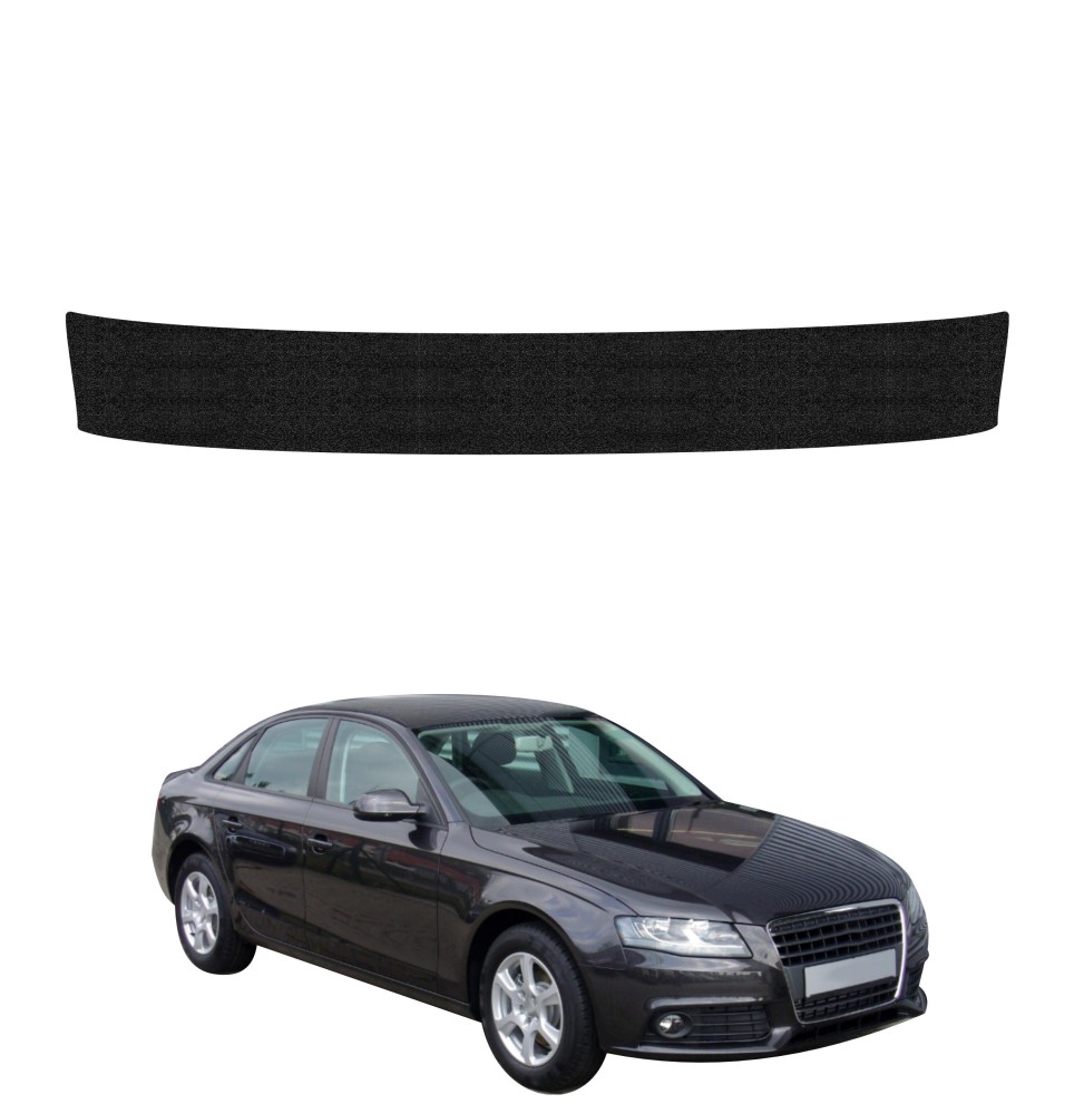 Powłoka techniczna na próg bagażnika do Audi A4 B8 Sedan (2007-2011) GRIZZ HeavyDuty Czarna