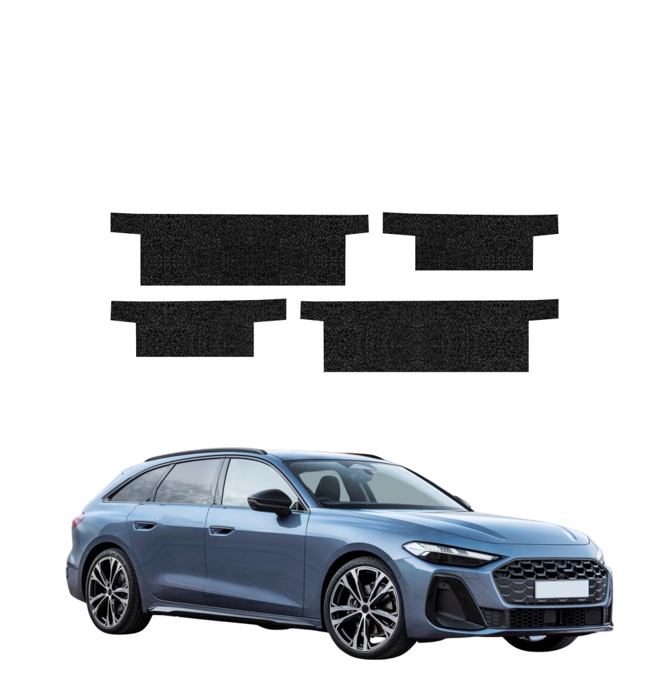 Powłoka techniczna na progi do Audi A5 B10 Avant (2025-2026) GRIZZ 4w1 HeavyDuty Czarna
