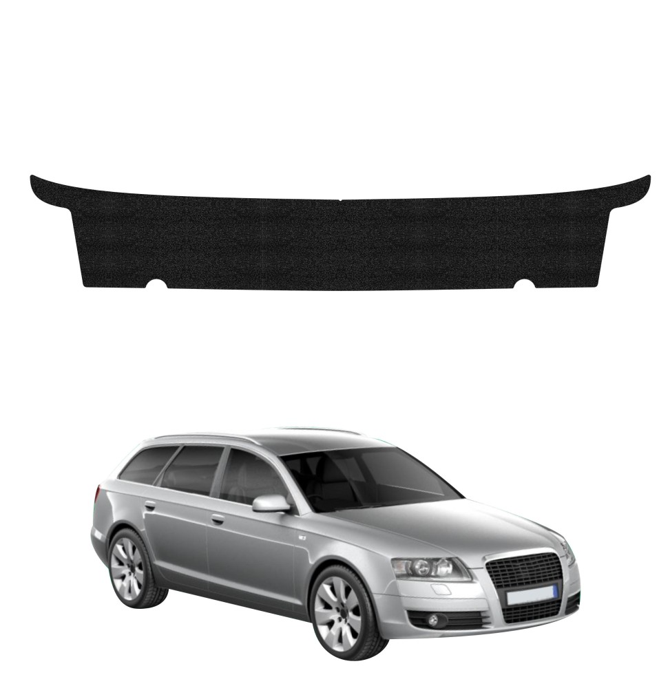 Powłoka techniczna na próg bagażnika do Audi A6 C6 Avant (2004-2008) GRIZZ HeavyDuty Czarna