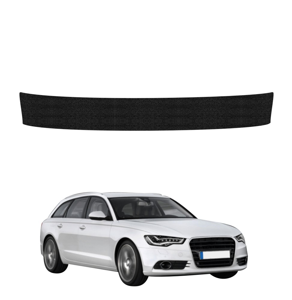 Powłoka techniczna na próg bagażnika do Audi A6 C7 Avant (2011-2014) GRIZZ HeavyDuty Czarna