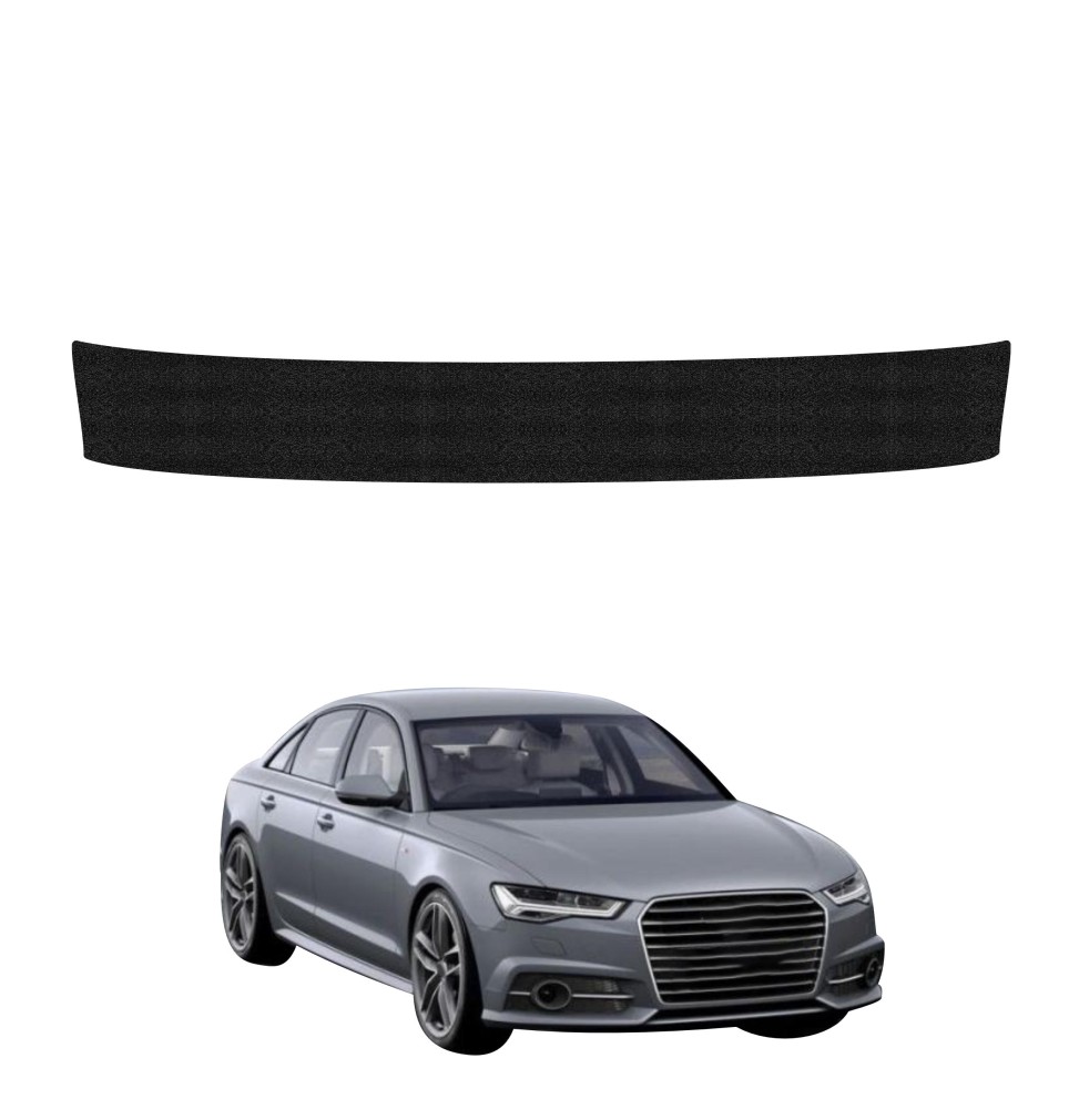 Powłoka techniczna na próg bagażnika do Audi A6 C7 Sedan (2011-2014) GRIZZ HeavyDuty Czarna