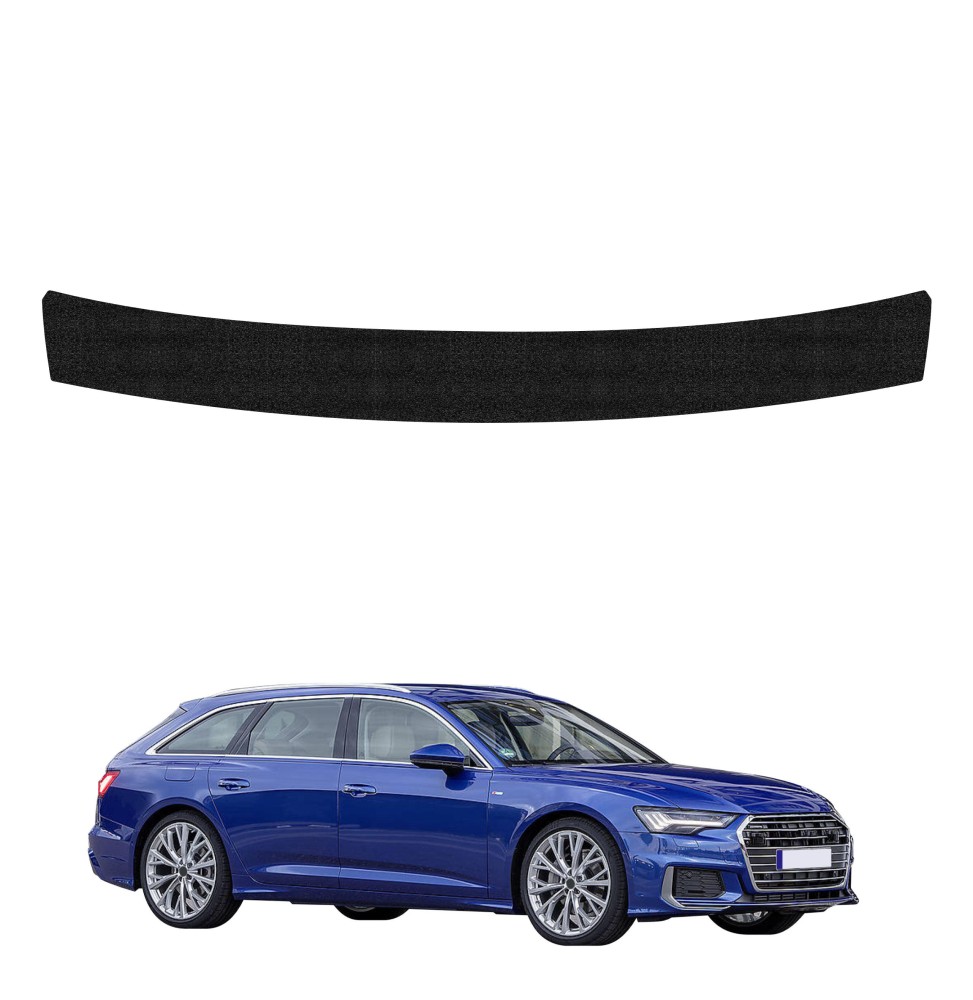 Powłoka techniczna na próg bagażnika do Audi A6 C8 Kombi (2018-2023) GRIZZ HeavyDuty Czarna