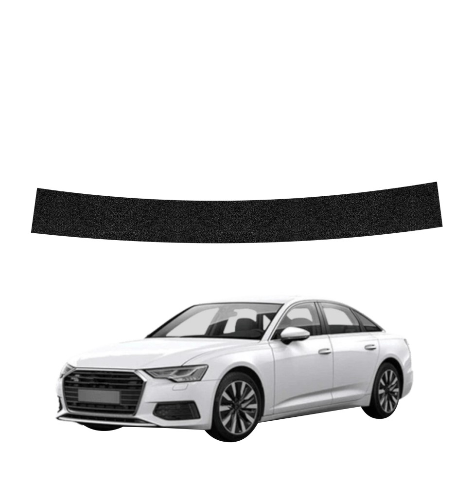 Powłoka techniczna na próg bagażnika do Audi A6 C8 Sedan (2018-2023) GRIZZ HeavyDuty Czarna