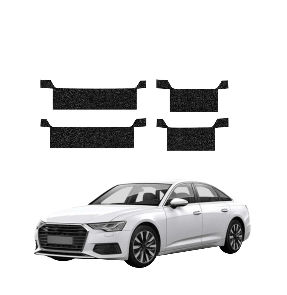 Powłoka techniczna na progi do Audi A6 C8 Sedan (2018-2023) GRIZZ 4w1 HeavyDuty Czarna