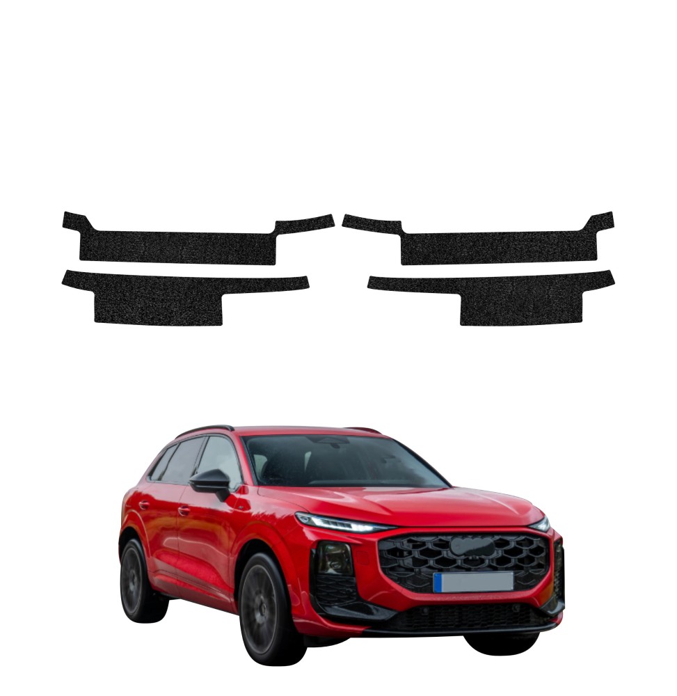 Powłoka techniczna na progi do Audi Q3 (2025-2026) GRIZZ 4w1 HeavyDuty Czarna