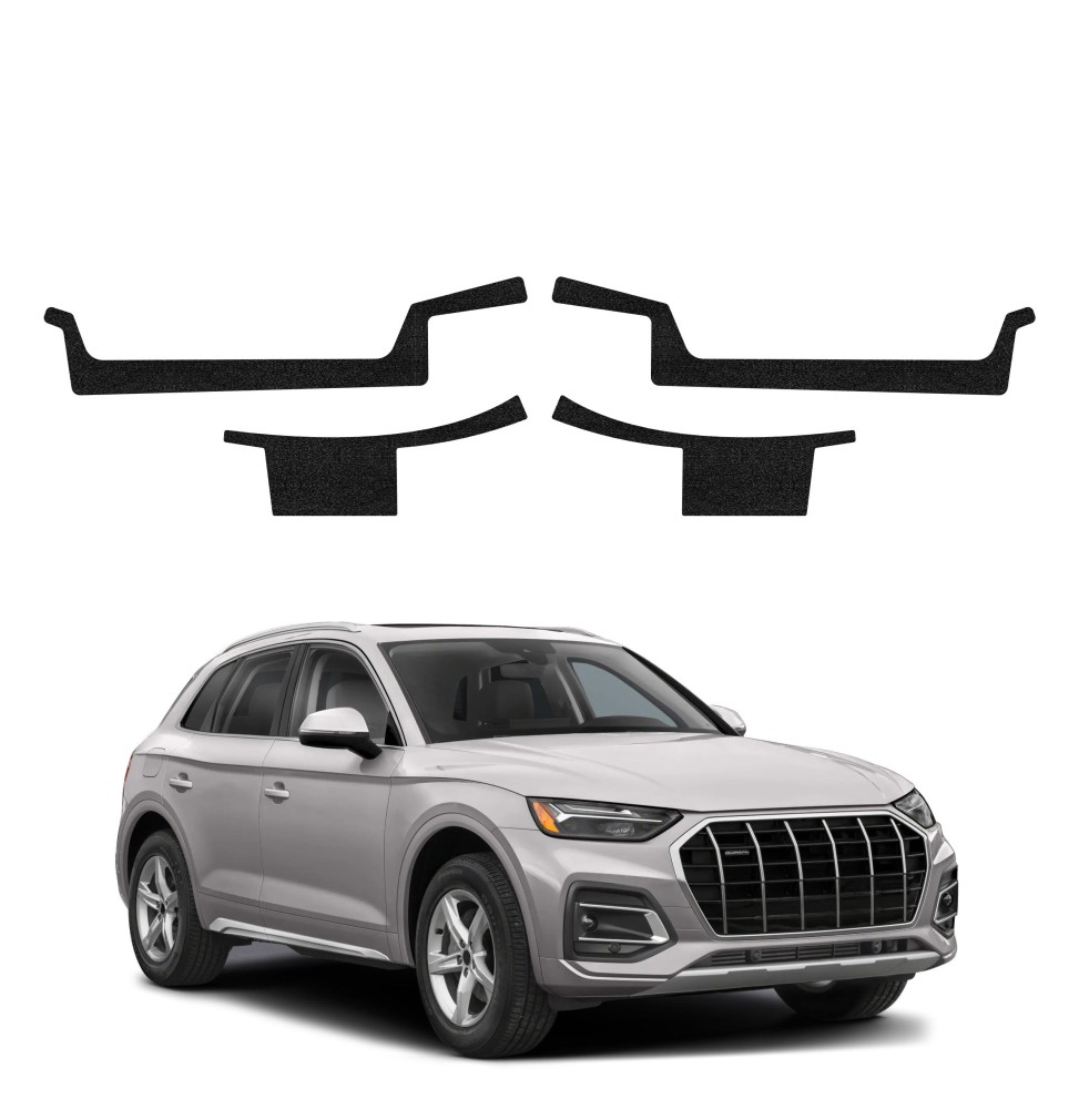 Powłoka techniczna na progi do Audi Q5 (2020-2025) GRIZZ 4w1 HeavyDuty Czarna