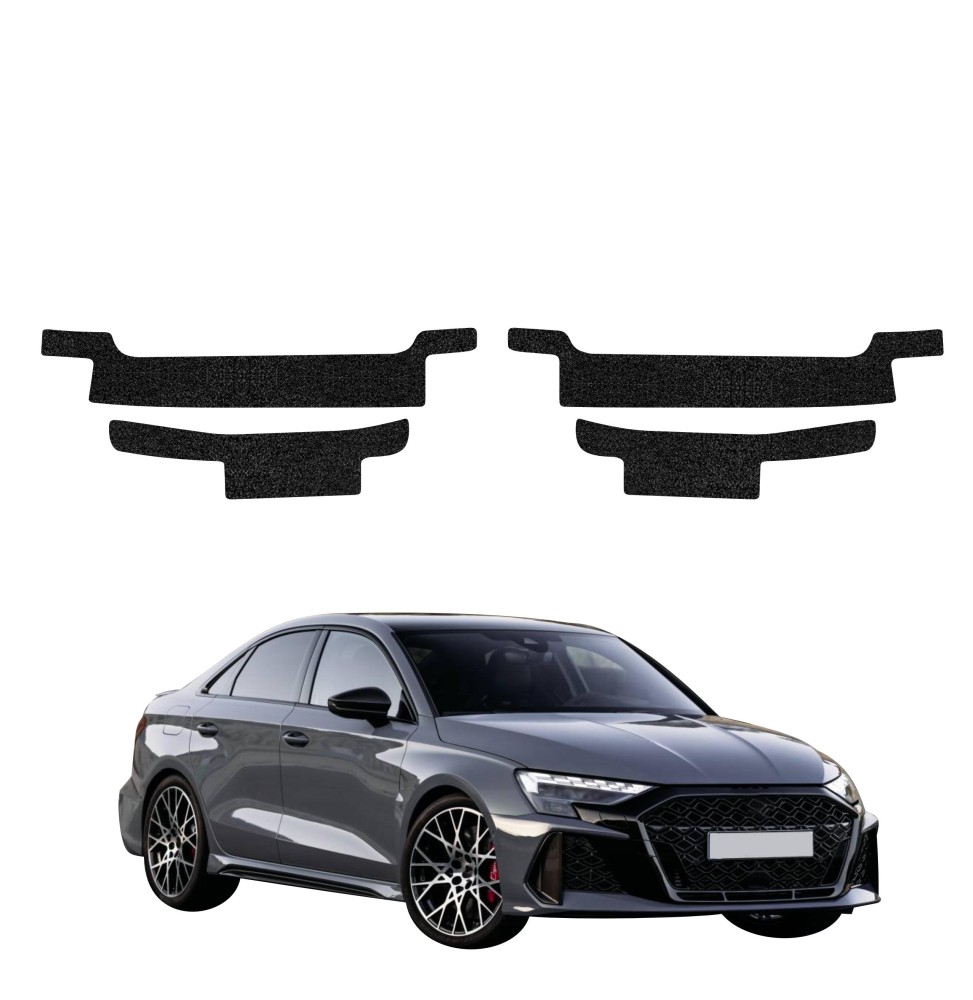Powłoka techniczna na progi do Audi RS3 (2025-2026) GRIZZ 4w1 HeavyDuty Czarna
