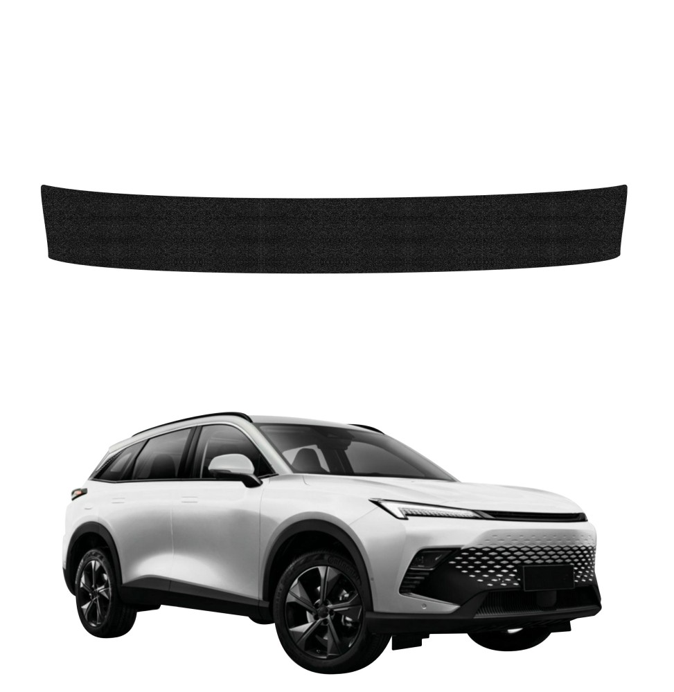 Powłoka techniczna na próg bagażnika do BAIC BEIJING 5 (2023-2026) GRIZZ HeavyDuty Czarna