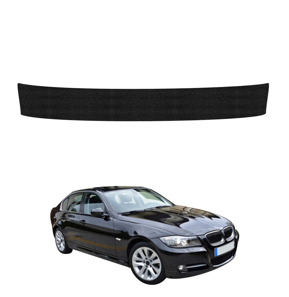 Powłoka techniczna na próg bagażnika do BMW 3 E90 Sedan LCI (2008-2012) GRIZZ HeavyDuty Czarna