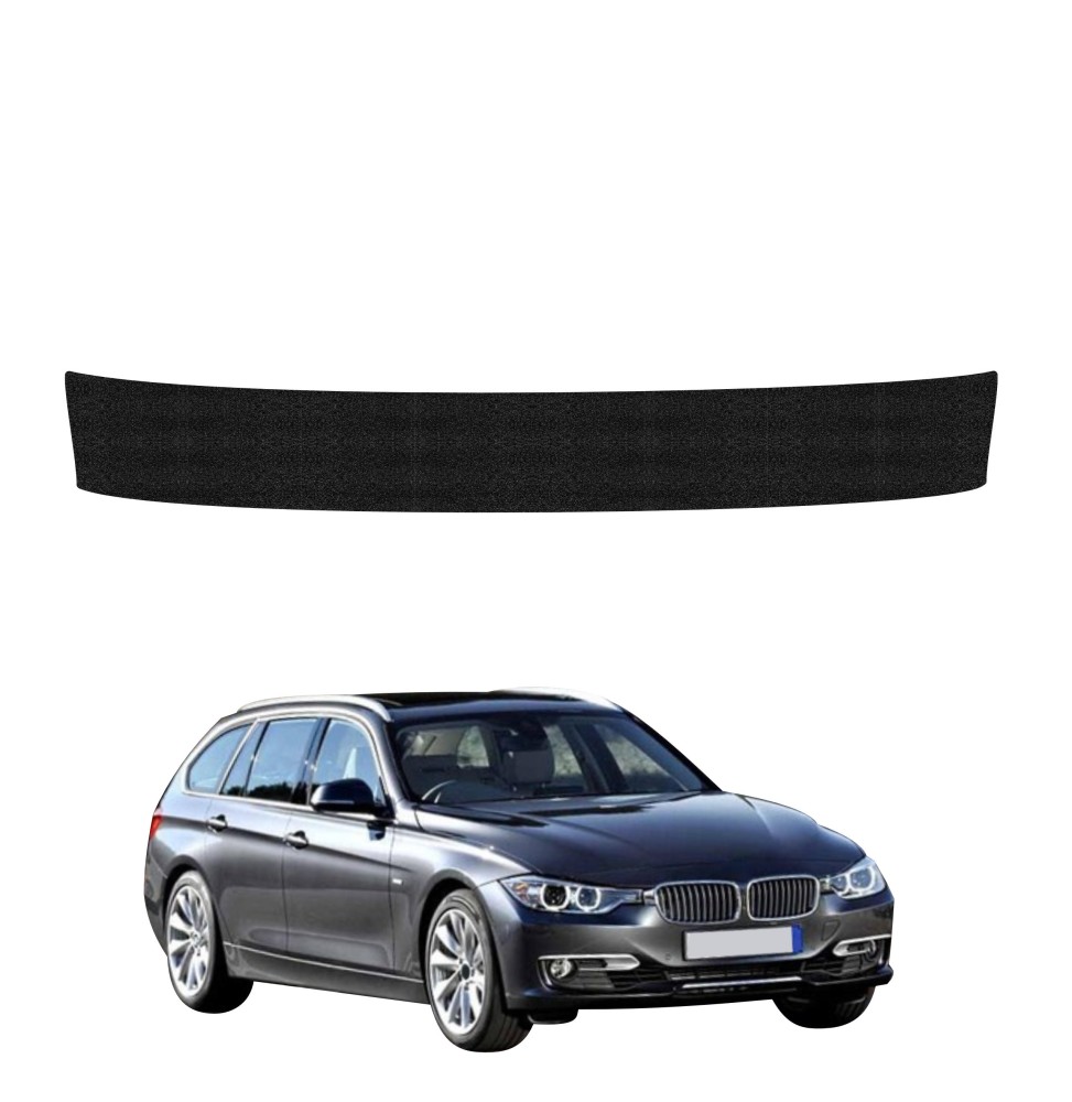Powłoka techniczna na próg bagażnika do BMW 3 F31 Kombi Pre-LCI (2011-2015) GRIZZ HeavyDuty Czarna