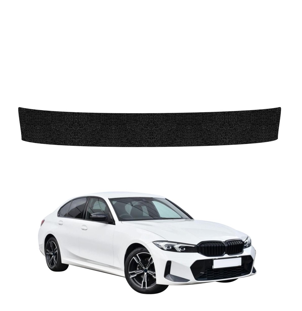 Powłoka techniczna na próg bagażnika do BMW 3 G20 Sedan (2022-2026) GRIZZ HeavyDuty Czarna