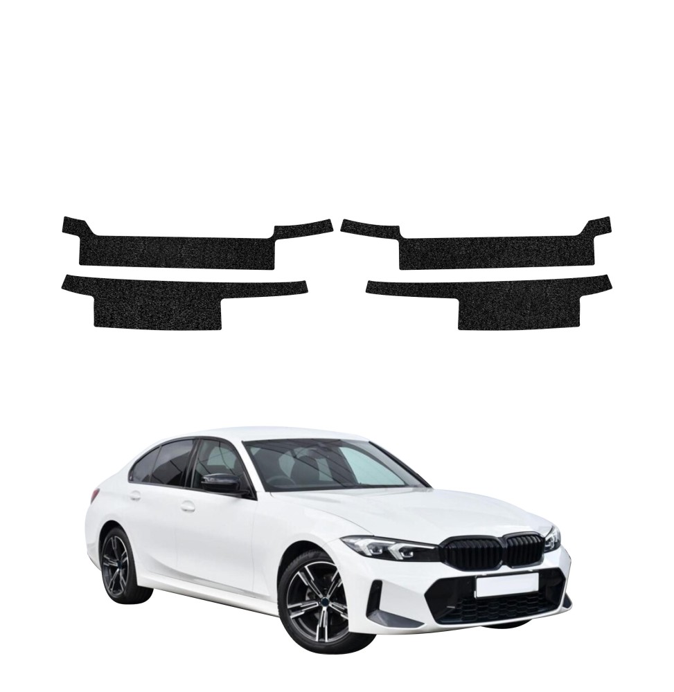 Powłoka techniczna na progi do BMW 3 G20 Sedan (2022-2026) GRIZZ 4w1 HeavyDuty Czarna