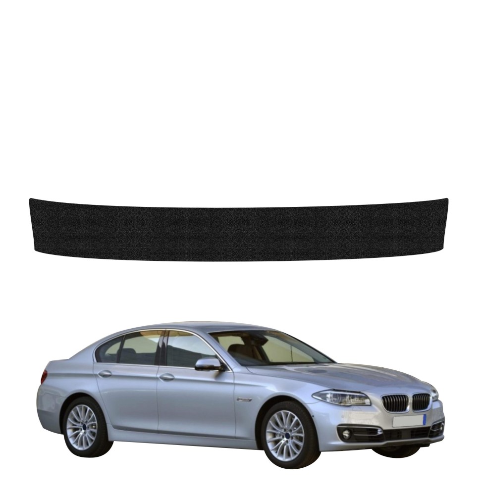 Powłoka techniczna na próg bagażnika do BMW 5 F10 Sedan LCI (2012-2017) GRIZZ HeavyDuty Czarna