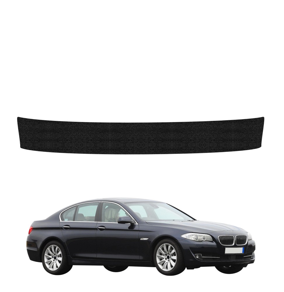Powłoka techniczna na próg bagażnika do BMW 5 F10 Sedan PreLCI (2010-2012) GRIZZ HeavyDuty Czarna