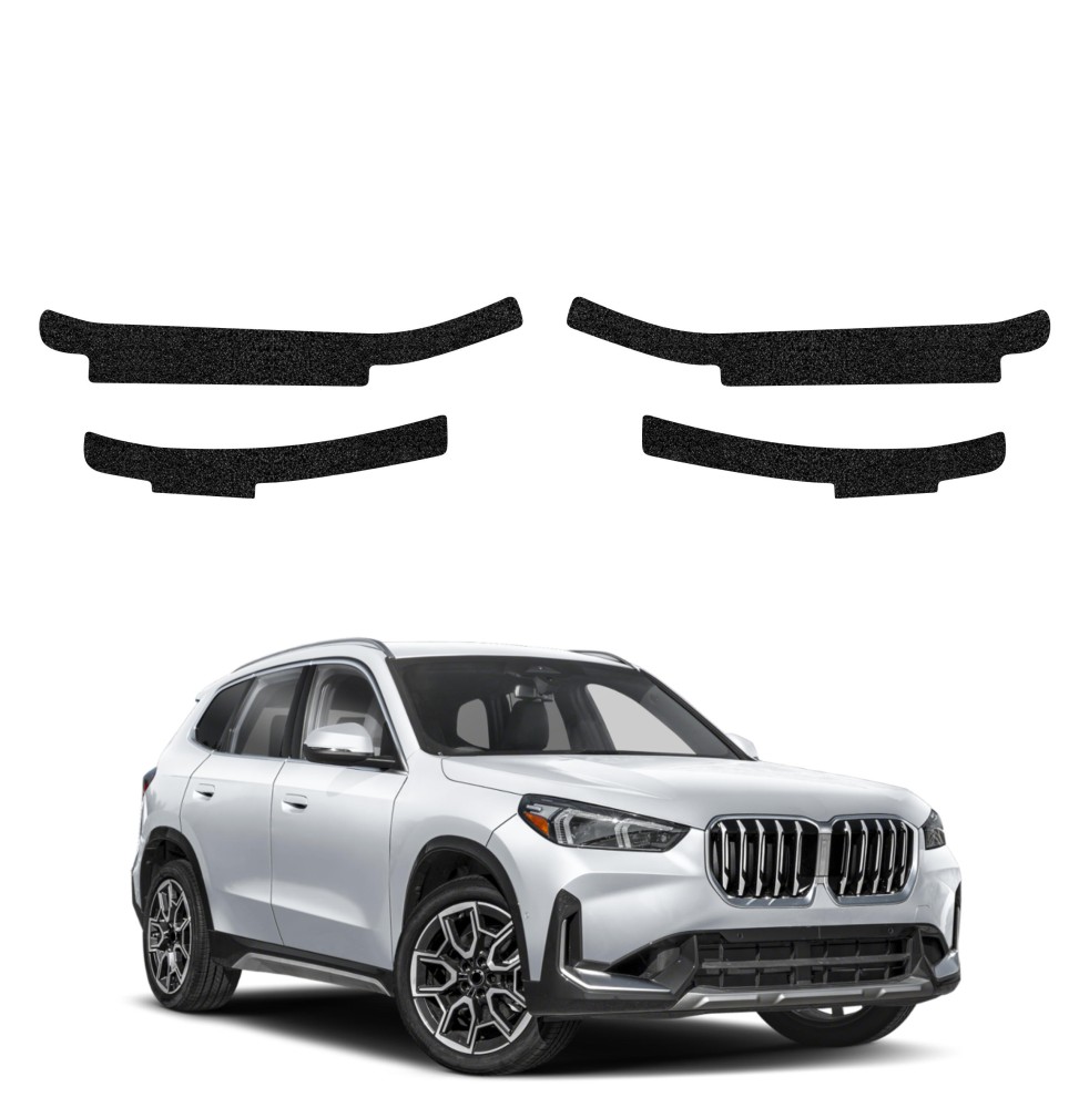 Powłoka techniczna na progi do BMW X1 (2023-2026) GRIZZ 4w1 HeavyDuty Czarna