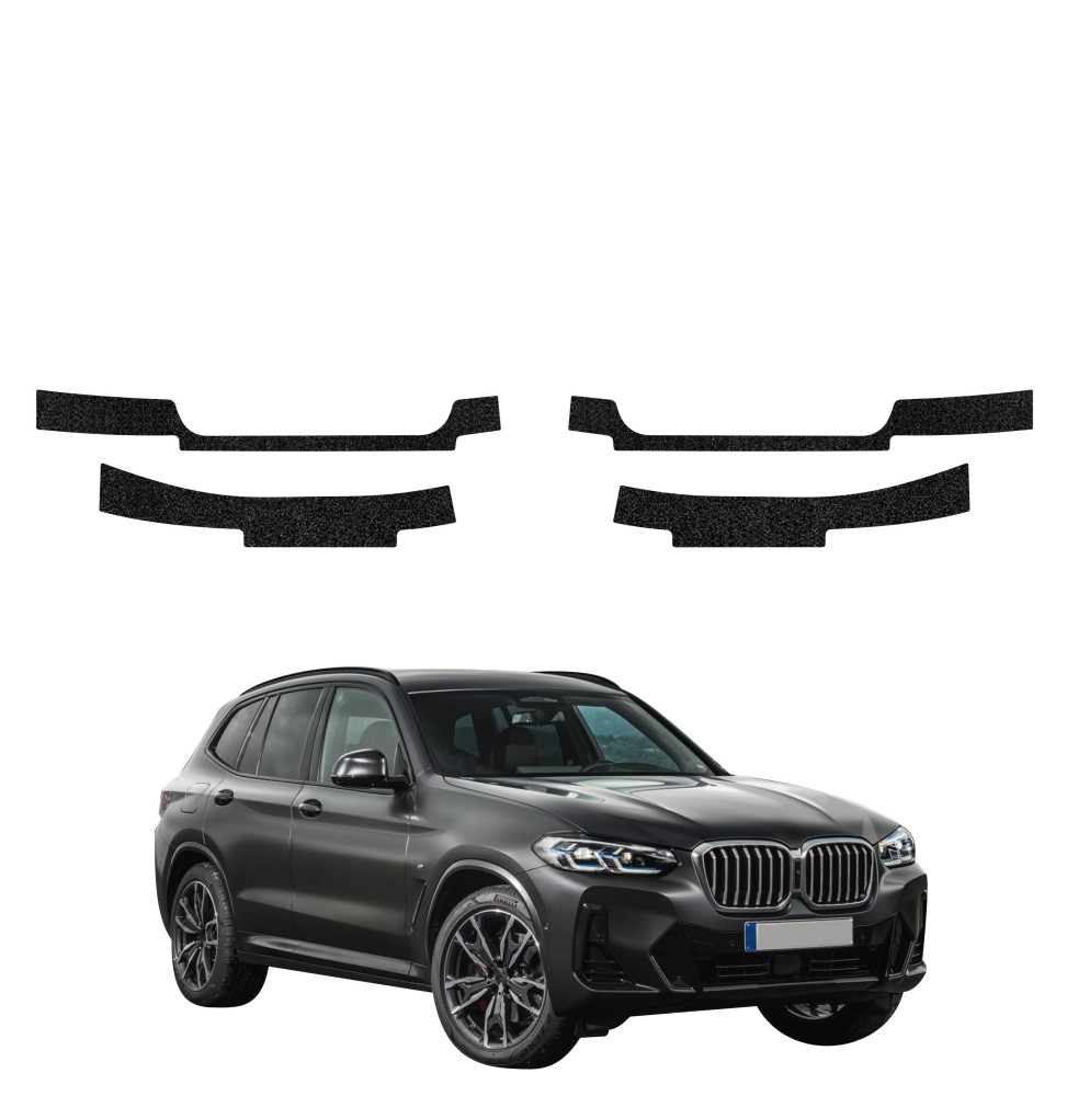 Powłoka techniczna na progi do BMW X3 (2021-2024) GRIZZ 4w1 HeavyDuty Czarna