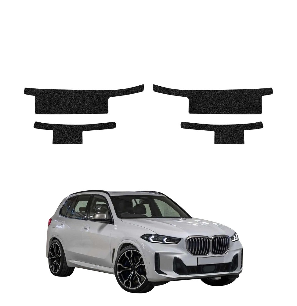 Powłoka techniczna na progi do BMW X5 G05 (2023-2026) GRIZZ 4w1 HeavyDuty Czarna