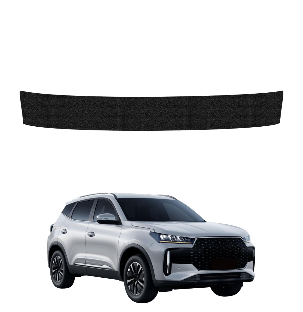 Powłoka techniczna na próg bagażnika do Chery Tiggo 4 (2025-2026) GRIZZ HeavyDuty Czarna