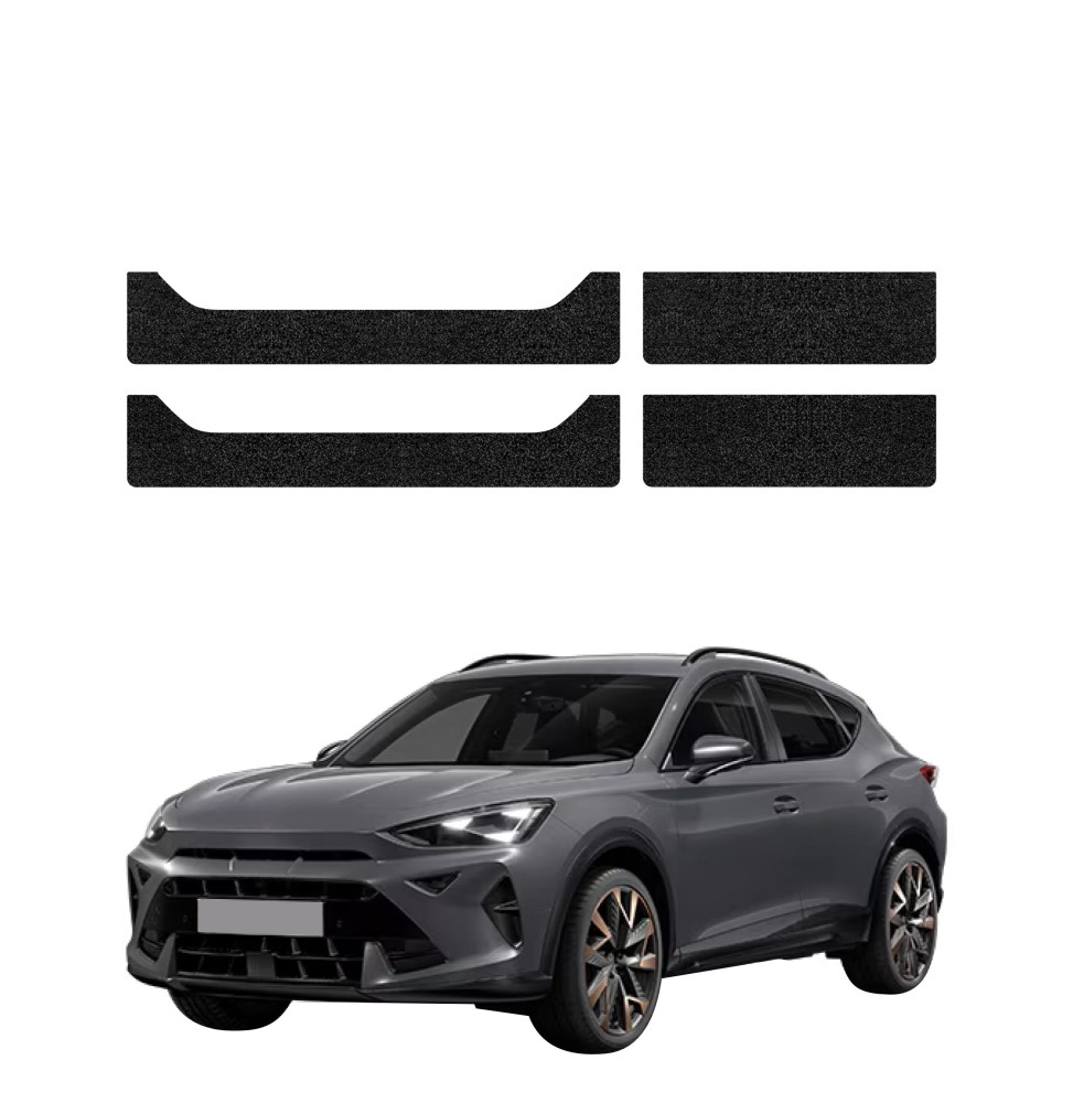 Powłoka techniczna na progi do Cupra Formentor Facelift (2024-2026) GRIZZ 4w1 HeavyDuty Czarna