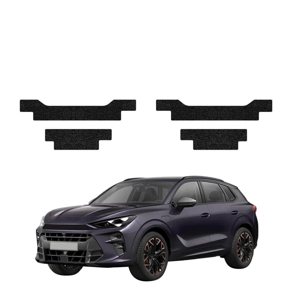 Powłoka techniczna na progi do Cupra Terramar (2024-2026) GRIZZ 4w1 HeavyDuty Czarna