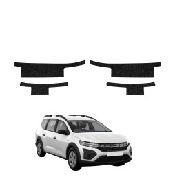 Powłoka techniczna na progi do Dacia Jogger (2022-2026) GRIZZ 4w1 HeavyDuty Czarna