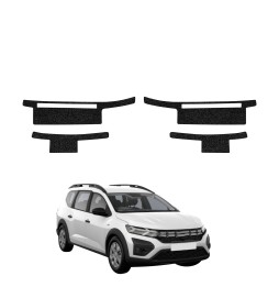 Powłoka techniczna na progi do Dacia Jogger (2022-2026) GRIZZ 4w1 HeavyDuty Czarna