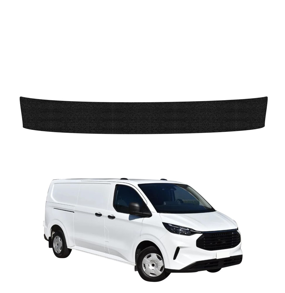Powłoka techniczna na próg bagażnika do Ford Custom (2023-2026) GRIZZ HeavyDuty Czarna
