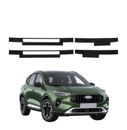 Powłoka techniczna na progi do Ford Kuga Active Facelift (2024-2026) GRIZZ 4w1 HeavyDuty Czarna