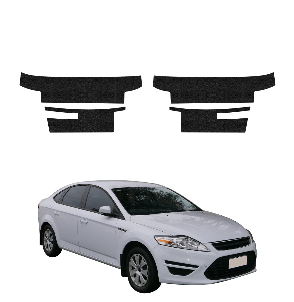 Powłoka techniczna na progi do Ford Mondeo Mk4 (2010-2014) GRIZZ 4w1 HeavyDuty Czarna