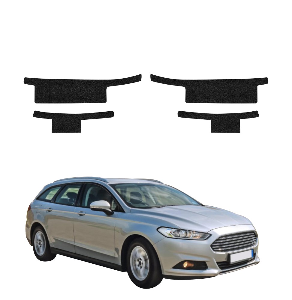 Powłoka techniczna na progi do Ford Mondeo Mk5 Kombi (2014-2019) GRIZZ 4w1 HeavyDuty Czarna