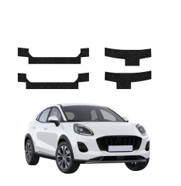 Powłoka techniczna na progi do Ford Puma Facelift (2024-2026) GRIZZ 4w1 HeavyDuty Czarna