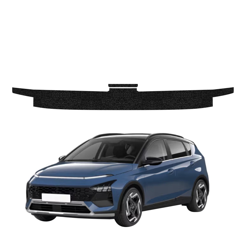 Powłoka techniczna na próg bagażnika do Hyundai Bayon (2024-2026) GRIZZ 2w1 HeavyDuty Czarna