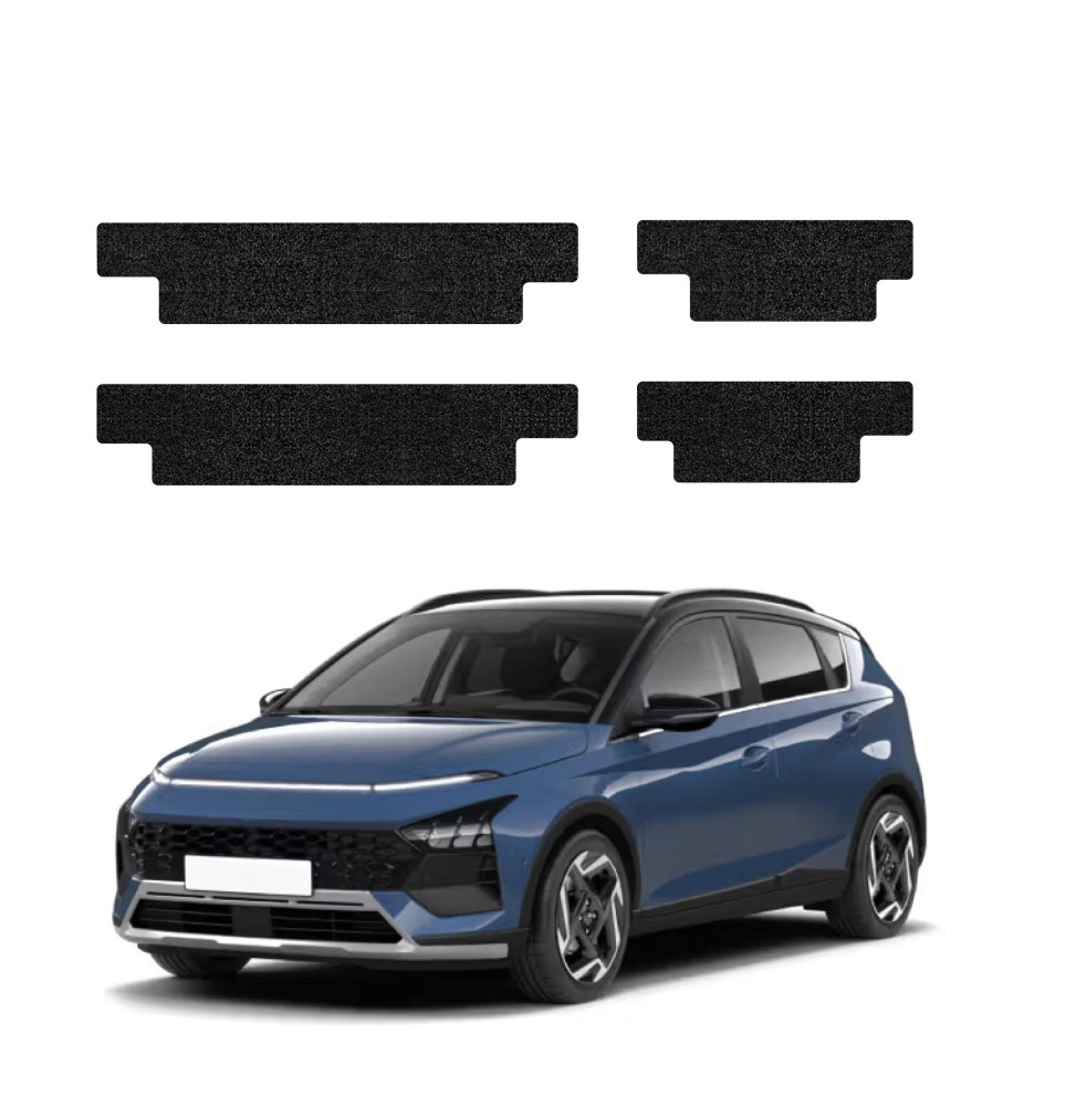 Powłoka techniczna na progi do Hyundai Bayon (2024-2026) GRIZZ 4w1 HeavyDuty Czarna