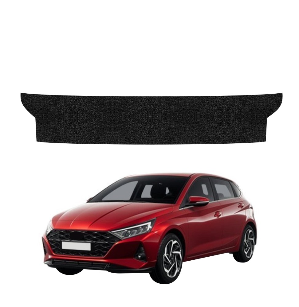 Powłoka techniczna na próg bagażnika do Hyundai i20 (2023-2026) GRIZZ HeavyDuty Czarna