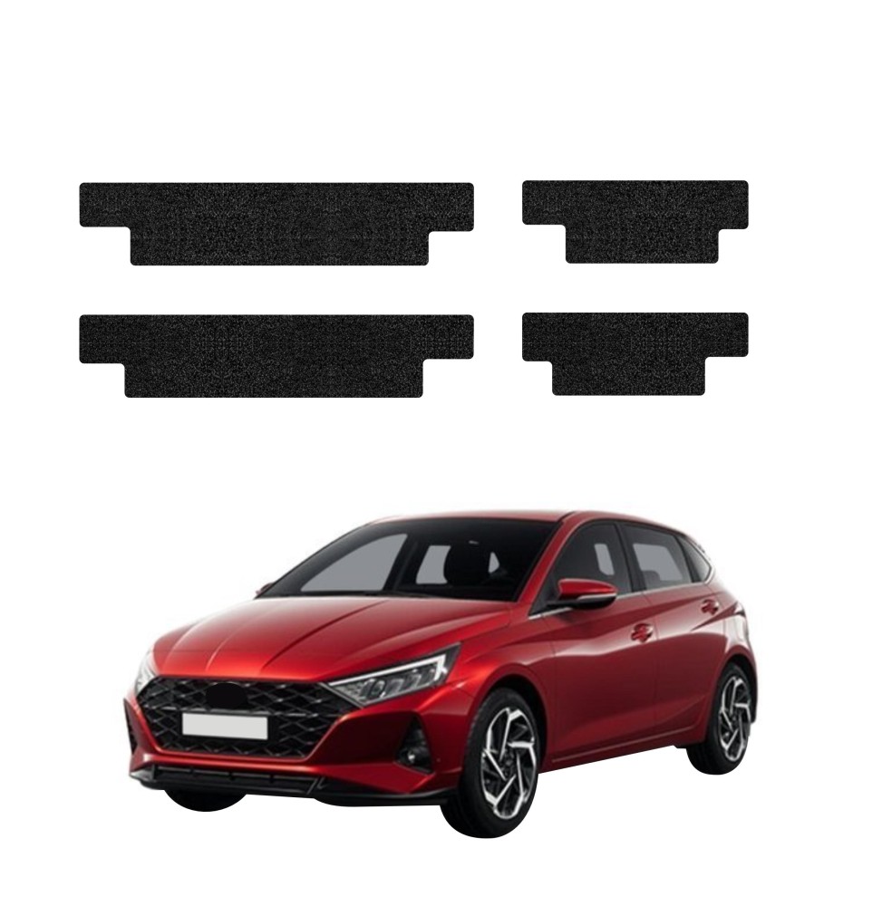 Powłoka techniczna na progi do Hyundai i20 (2023-2026) GRIZZ 4w1 HeavyDuty Czarna